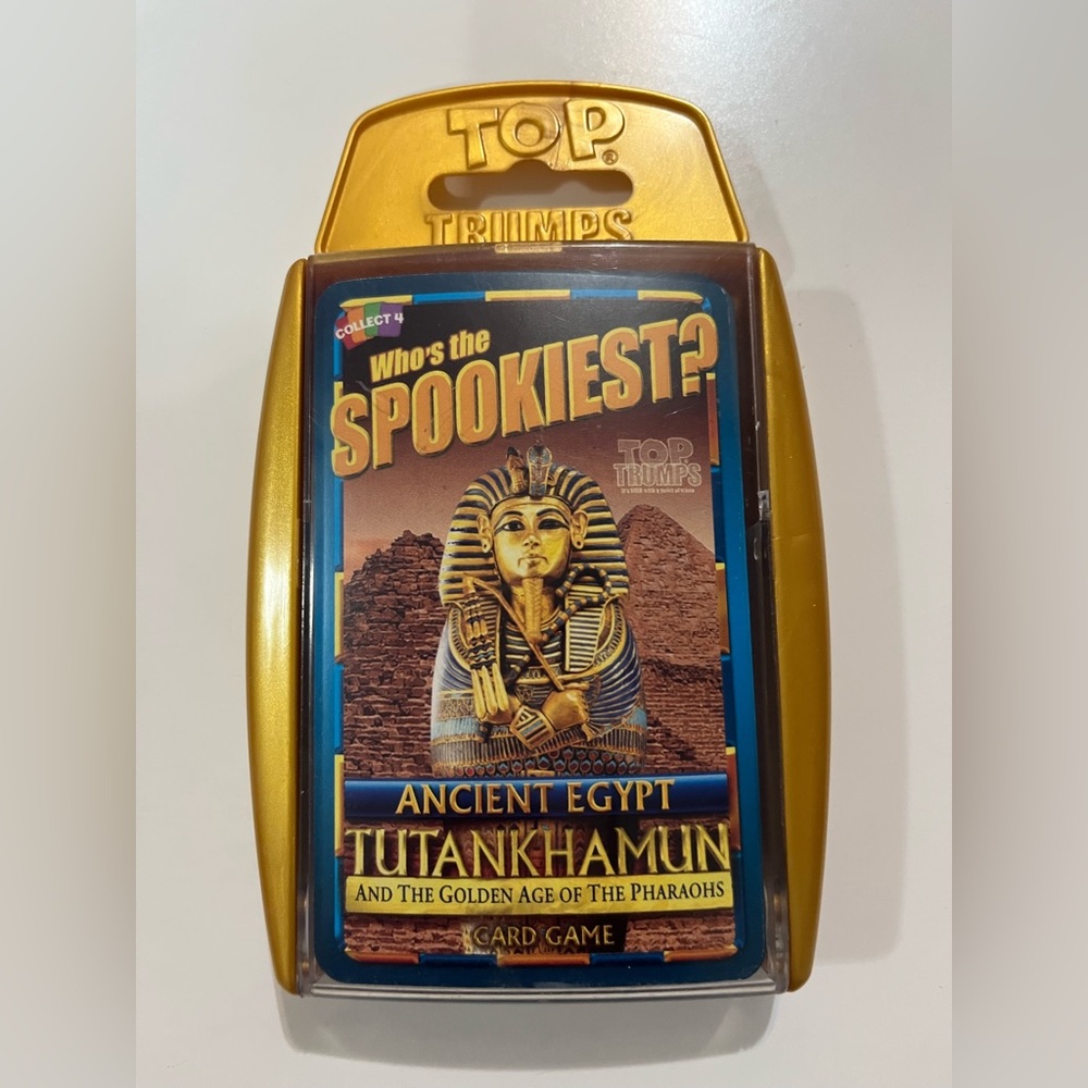 Top Trumps Ancient Egypt Card Game